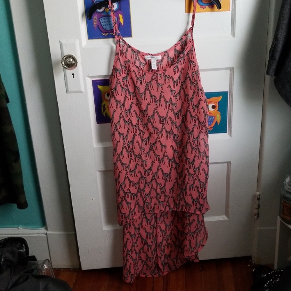 High-Low Giraffe Blouse